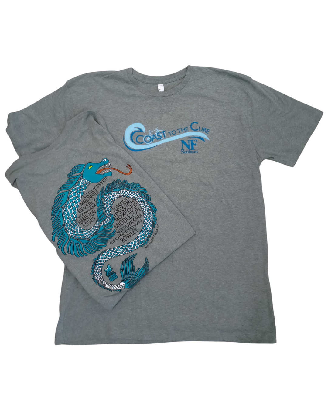 Coast to the Cure 2023 Serpent T-shirt