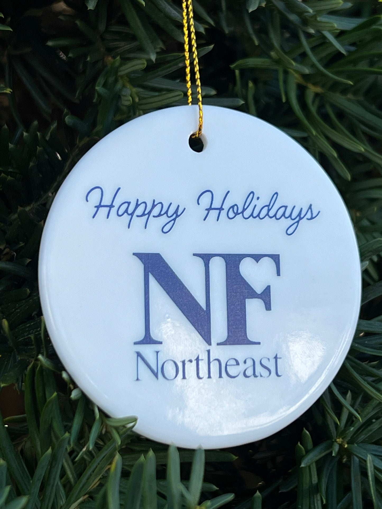 Cure NF Holiday Ornament