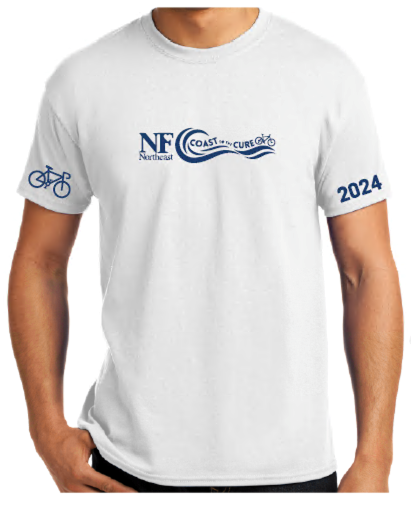Coast to the Cure 2024 Nautical Map T-Shirt
