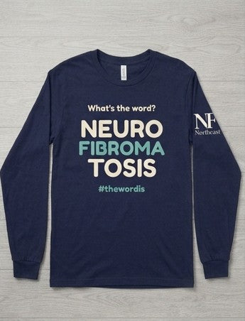 What's the Word? Long Sleeve T-Shirt — Navy